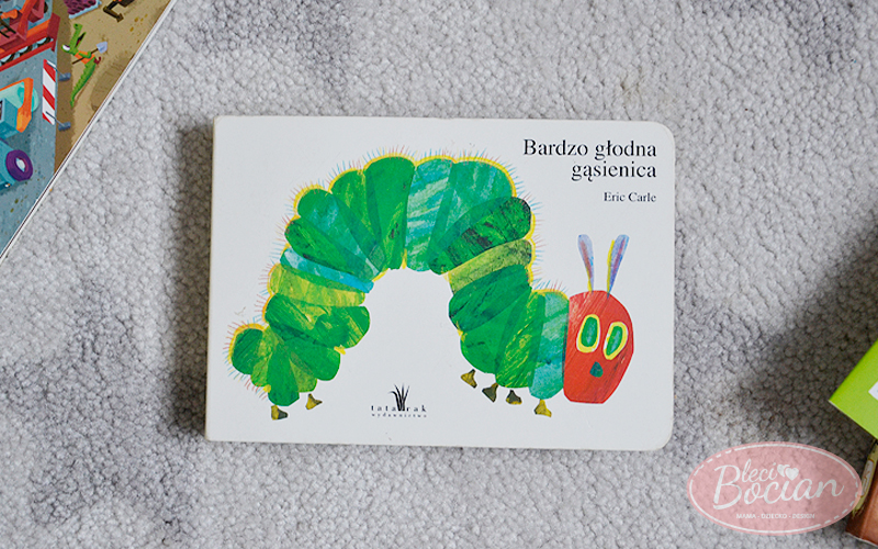 Książki dla dwulatka - Bardzo głodna gąsienica