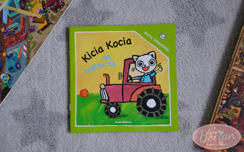 Książki dla dwulatka - Kicia Kocia na traktorze