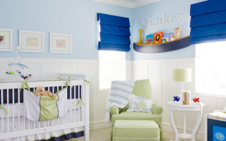 Marynarski pokój dla dziecka