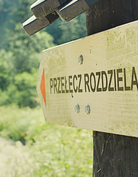 Rezerwat Biała Woda z dzieckiem i wózkiem