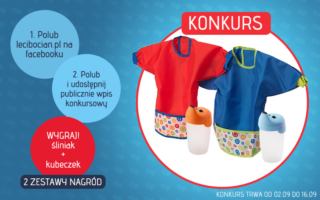 Wyniki konkursu: Wygraj śliniak i kubek