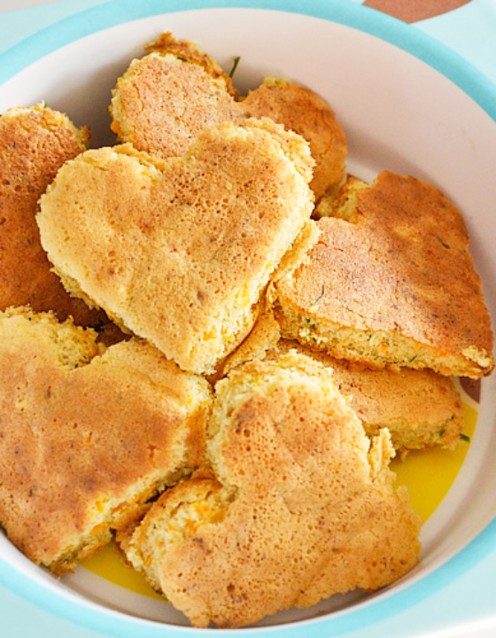 Szybkie biszkopciki z warzywami