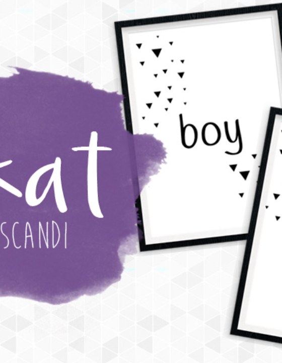 Plakat skandynawskie dla dzieci – do druku