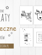 Świąteczny plakat z choinką (wersja 2016)