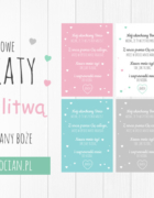 Plakaty dla babci do druku – 6 wzorów