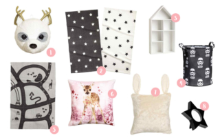 Dodatki do pokoi dziecięcych z wyprzedaży H&M
