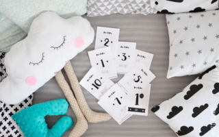 Karty do zdjęć Pierwszy rok – do druku