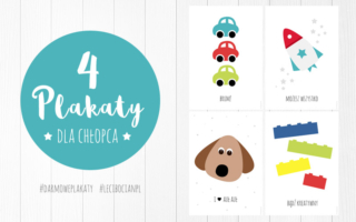 Plakaty dla chłopca do druku
