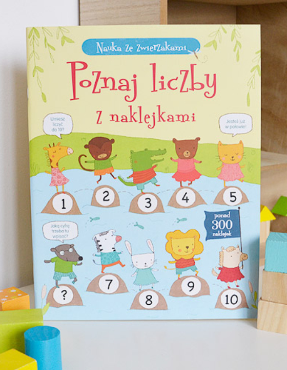Poznaj liczby z naklejkami, czyli zabawa i nauka