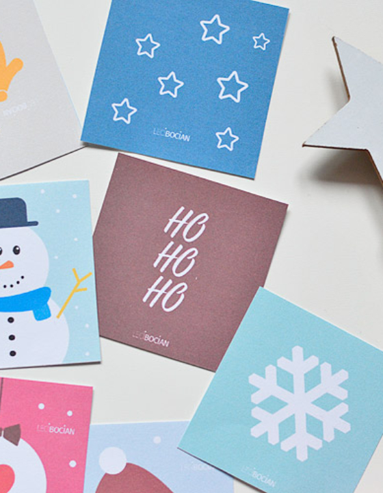 Świąteczno-zimowe memory do druku