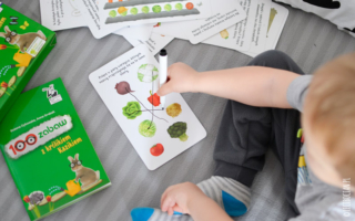 100 zabaw z królikiem Kazikiem, czyli nasz sposób na nudę