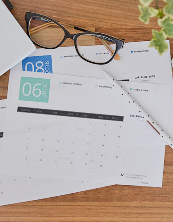 Zaplanuj wakacje – miesięczny planer na czerwiec, lipiec i sierpień 2018