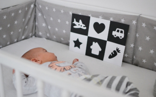 Karty kontrastowe dla niemowląt do druku