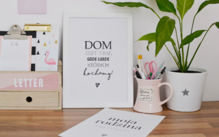 Domowe i rodzinne plakaty do wydrukowania – 6 nowych wzorów