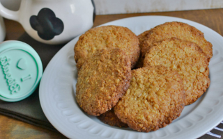 Najlepsze ciastka owsiane z kokosem