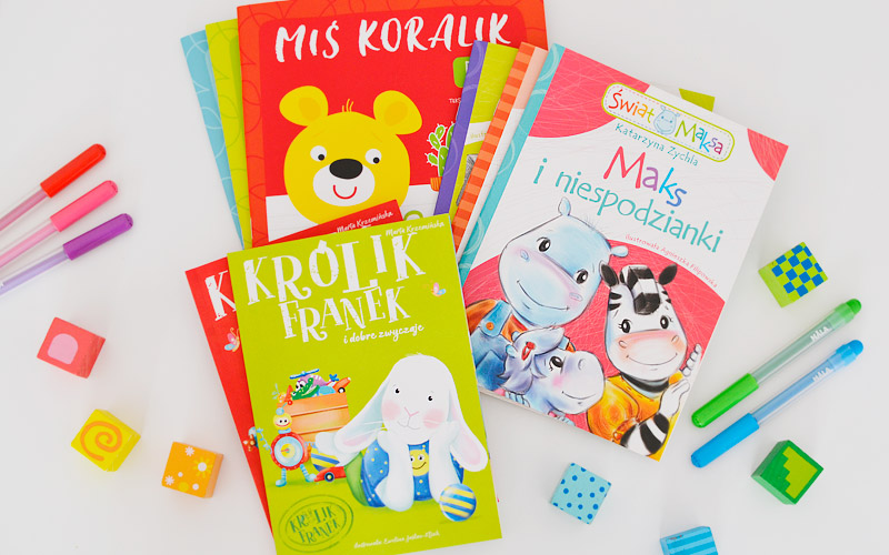 3 serie książek dla przedszkolaków, które warto czytać