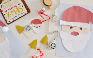 Wycinanka Mikołaj, czyli zrób Mikołaja z dzieckiem