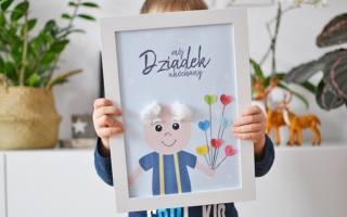 Plakaty zrób to sam dla babci i dziadka