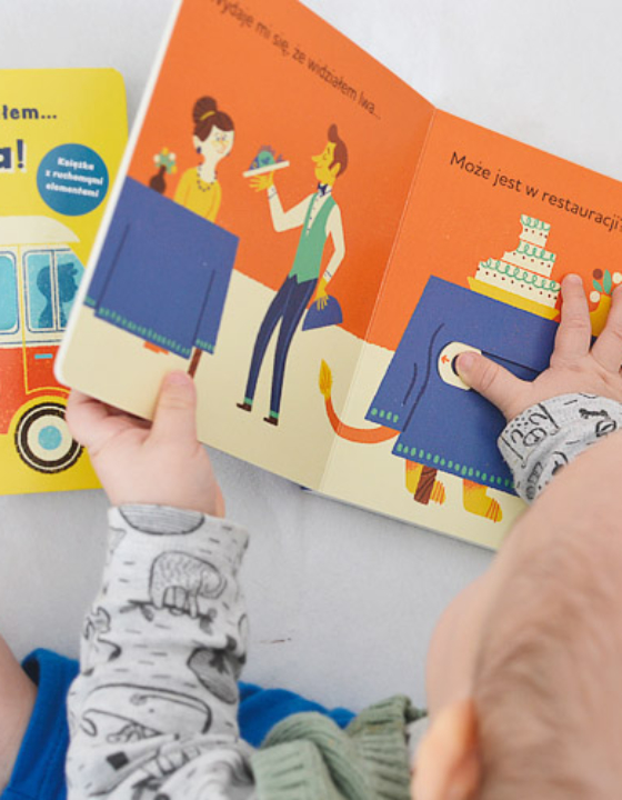 Wydaje mi się, że widziałem… lwa i niedźwiedzia – książki z ruchomymi elementami