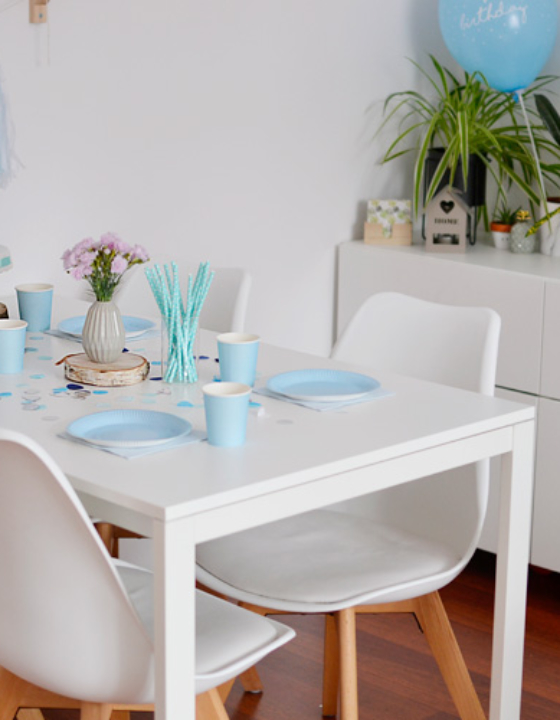 Pierwsze urodziny mojego syna, czyli roczek w kolorze baby blue