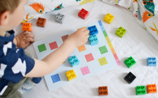 Zabawa z lego Duplo – szablony i karty do zabawy do druku