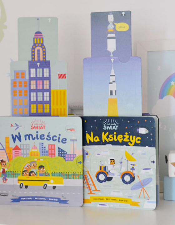 Mój mały świat – książeczki z ruchomymi elementami