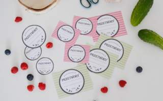 Etykiety na przetwory do druku