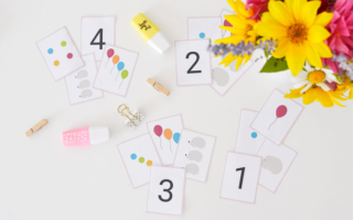 Karty do nauki cyferek – do druku