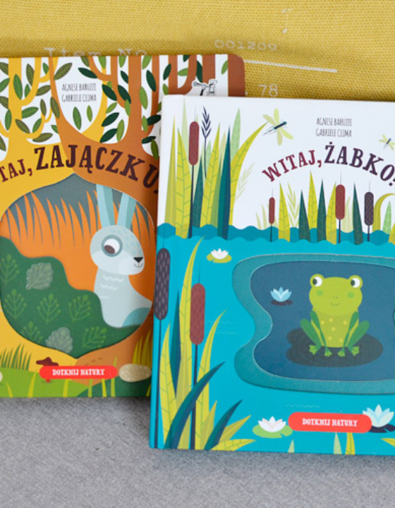 Witaj zajączku, Witaj króliczku – książki sensoryczne dla maluchów