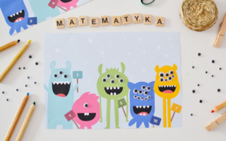 Matematyczne potworki – zabawa z liczbami dla dzieci