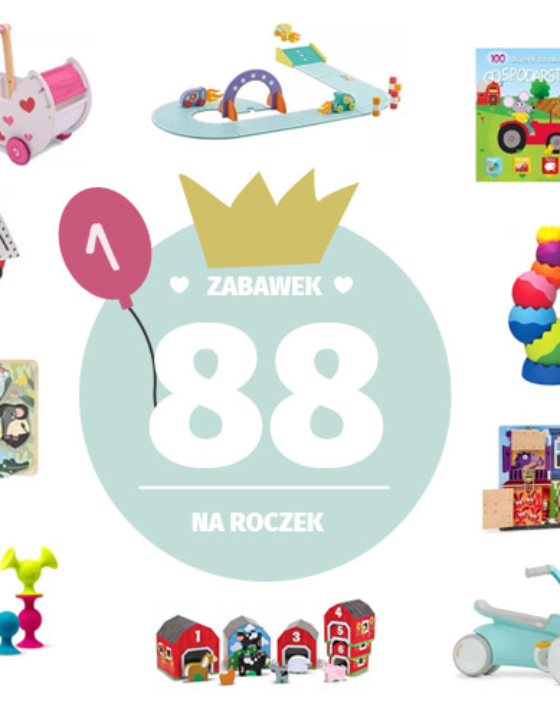 Prezent na roczek – 88 prezentów dla rocznego dziecka