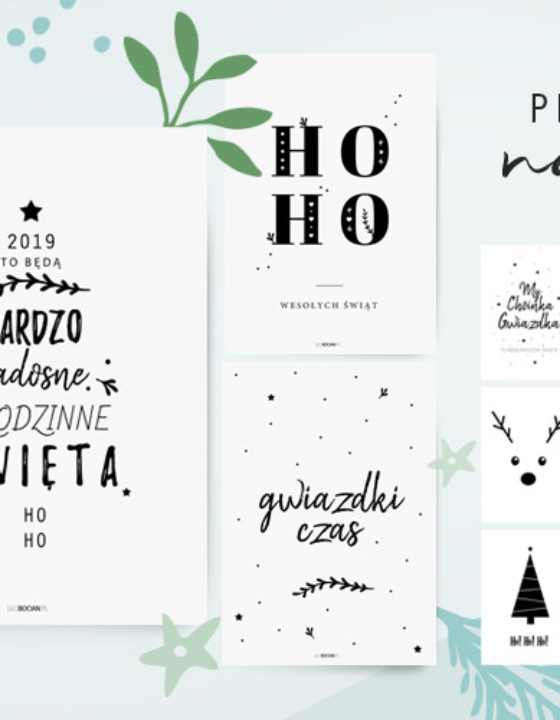 22 plakaty na święta do druku + 3 nowości