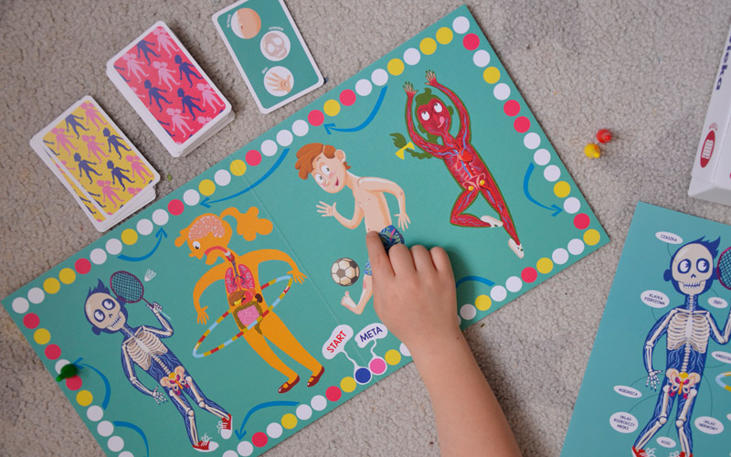 Ciało człowieka - Fajne gry edukacyjne dla dzieci