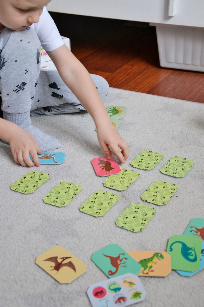 Memory dinozaury - Fajne gry edukacyjne dla dzieci