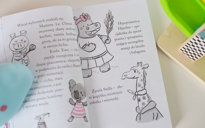 Hotel Flamingo - recenzja i zdjęcia książki dla dzieci