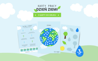 Dzień Ziemi – Nasza planeta karty pracy do druku