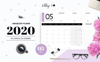 Planer maj 2020 – do druku za darmo