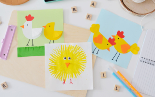 Wielkanocne kurki na 3 sposoby – prace plastyczne dla dzieci