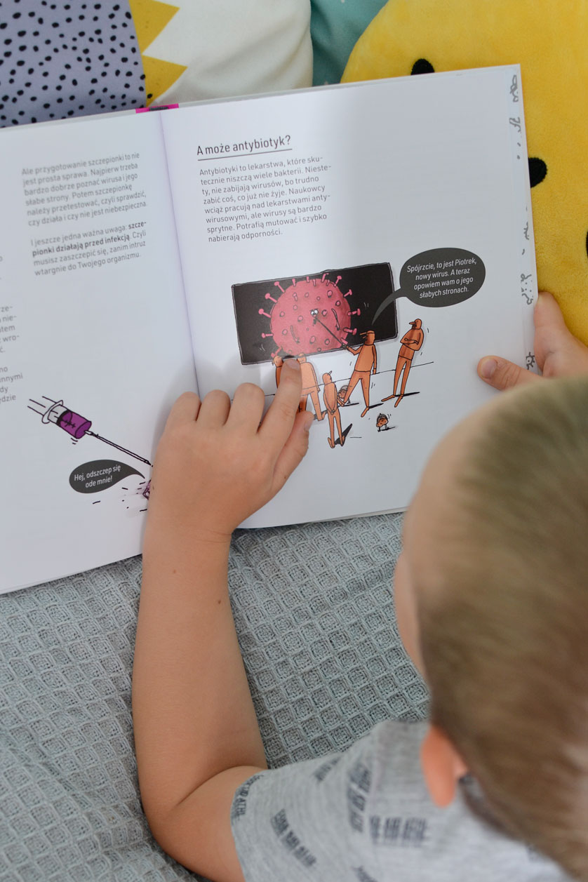 Wirus i inne drobne ustrojstwa - książka dla dzieci o epidemii