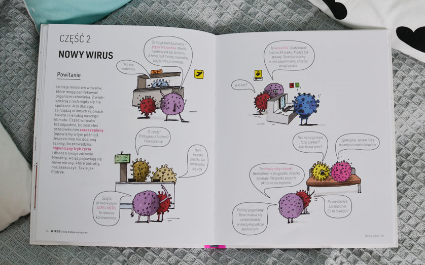 Wirus i inne drobne ustrojstwa - książka dla dzieci o epidemii