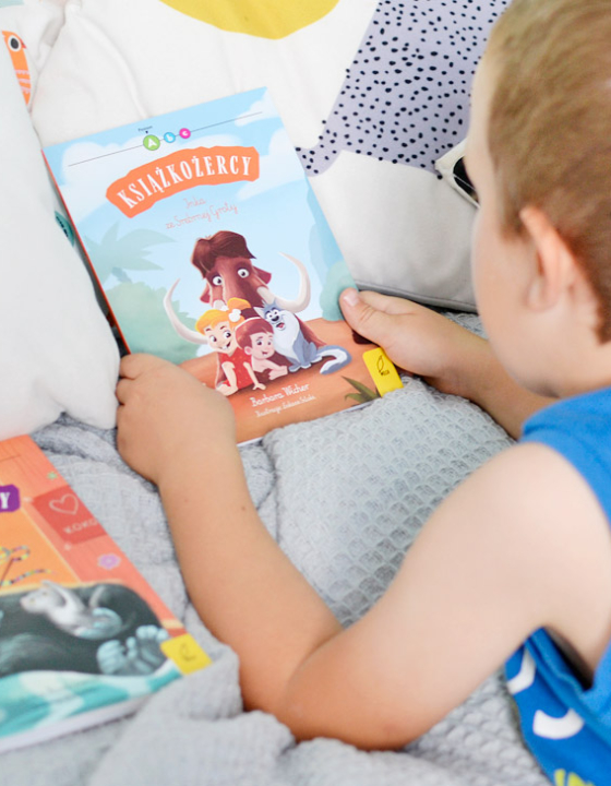 Książki do nauki czytania dla dzieci – Nowości w serii Książkożercy