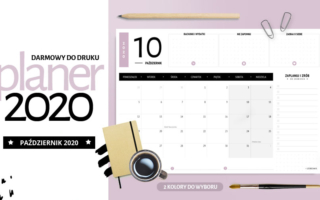 Planer październik 2020 – do druku za darmo