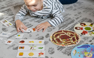 Fajna gra dla malucha, który lubi układać puzzle!