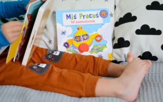 Miś pracuś – kartonowe książki z ruchomymi elementami