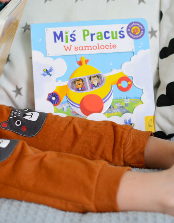 Miś pracuś – kartonowe książki z ruchomymi elementami