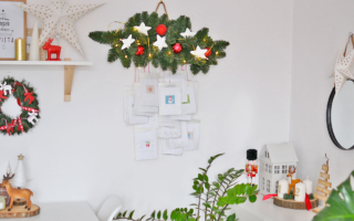 Kalendarz adwentowy DIY – pomysł na kalendarz z woreczków śniadaniowych