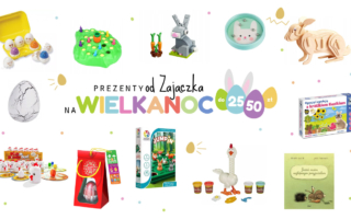 Prezenty od zajączka dla dzieci na Wielkanoc – do 25 i 50 zł