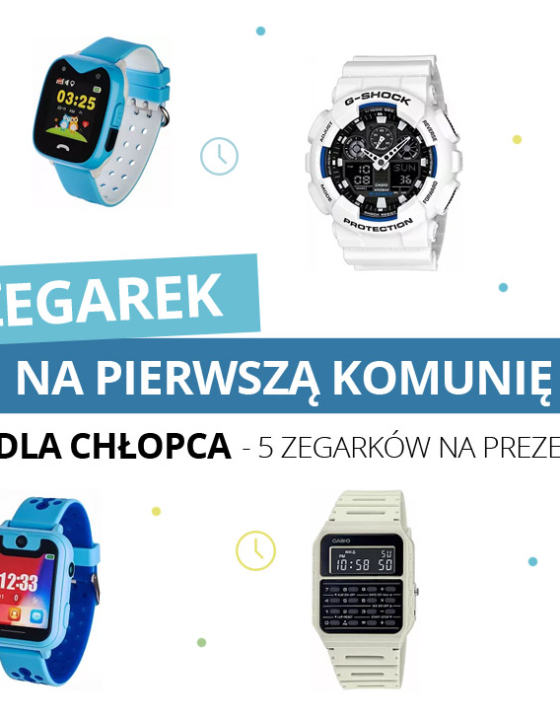 Zegarek na pierwszą komunię dla chłopca – 5 zegarków na prezent