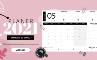 Planer maj 2021 – do druku za darmo