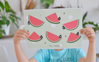 Pestki arbuza – Lato karty pracy do druku